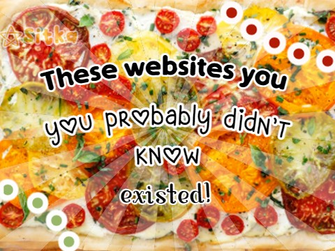 ➷These websites you probably didn't know, existed ɞ