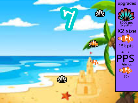 Collect as many seashells as you want 