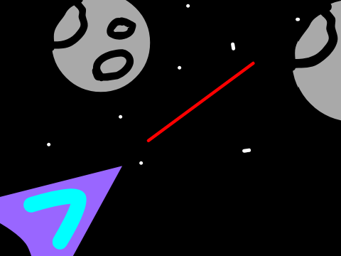 untitled asteroid game