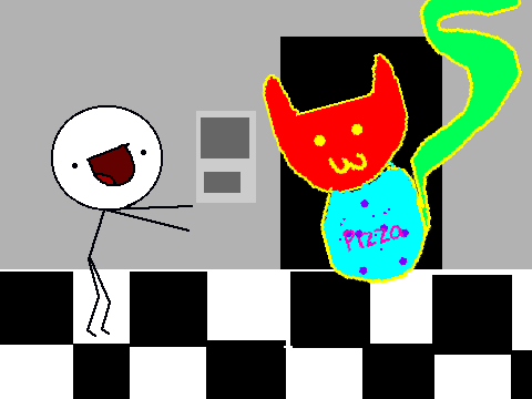 Add yourself dancing to the pizza song remix
