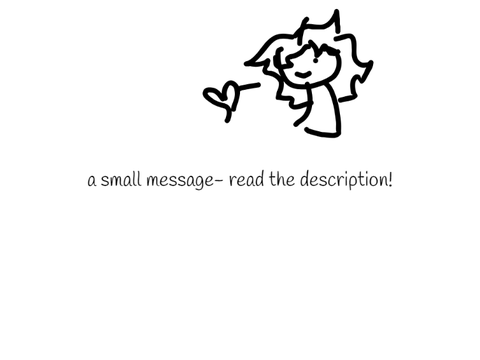 an announcement