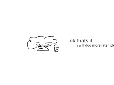 that thing that i said i was gona do