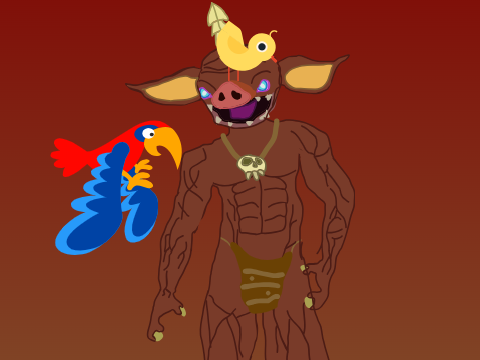 Bokoblin Fan Art remix