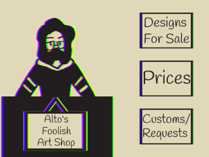 ☆⋆｡♡°‧★ Alto's Foolish Art Shop ★‧°♡｡⋆☆