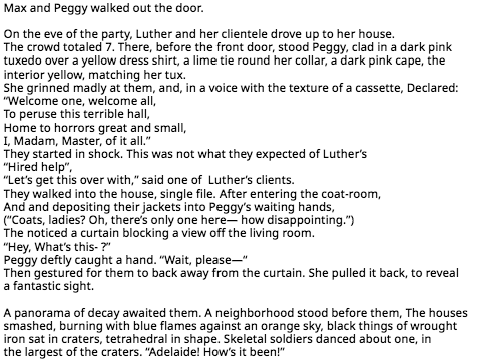 Peggy Saxathoth Stories No. 3, 5 & 6