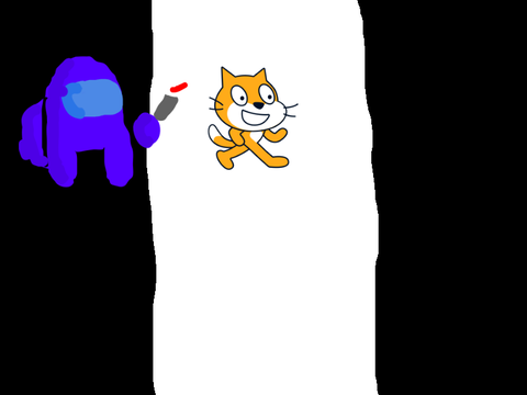 When scratch Cat sees me #all #shorts #animations