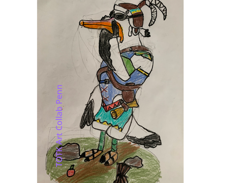 TOTK art collab Penn