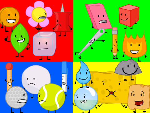 BFDI Camp 1a: The Teams