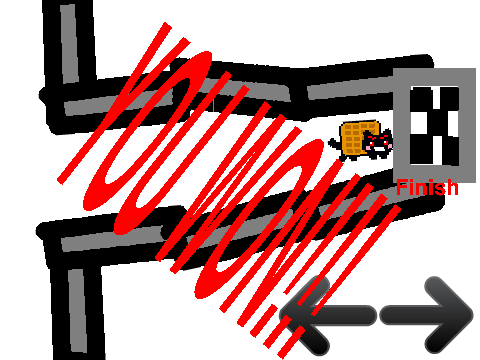 |MOBILE| Cute Tac Nyan Tunnel Game
