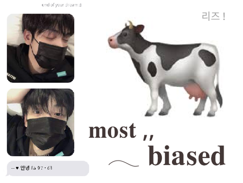 ʚ most  ﾟ  biased  ◠  ⟡