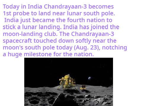 A proud day for India