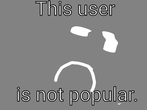 This user is not popular  remix