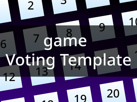 game Voting Template
