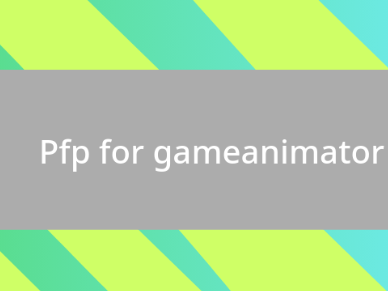 PFP for gameanimator
