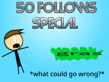 50 follows special!