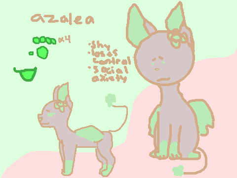 azalea | comfort character 