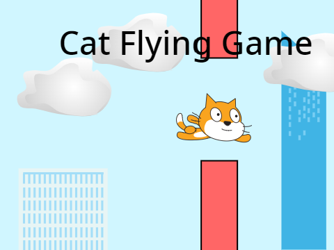 Cat Flying Game  mobile