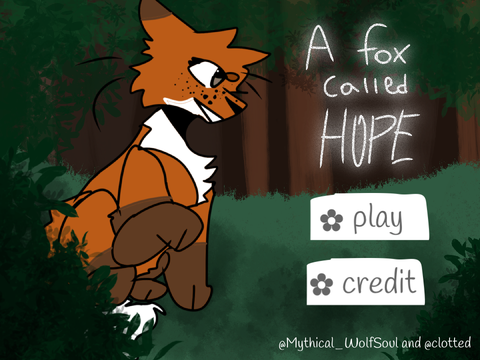 ✿ a fox called hope. - collab game #1