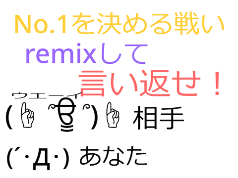 remixして言い返せ！【特別版2】 remix