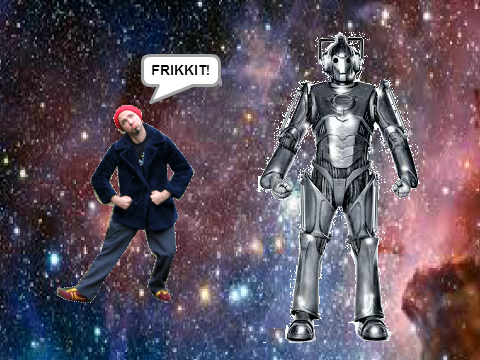 Cyberman VS Frikkit Hippie