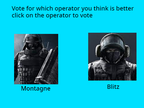 Rainbow Six Siege Poll