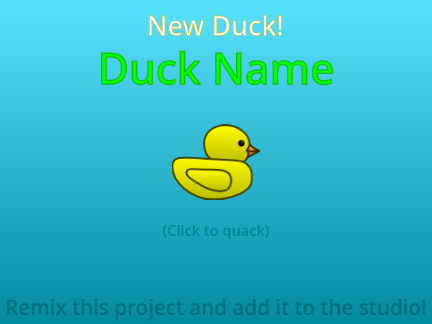 Make Your Own Rubber Duck!