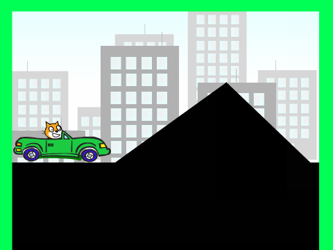 猫は悪路を走れなかった