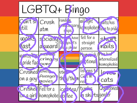 lgbtq+ bingo  remix