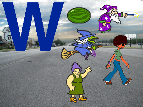 Letter W