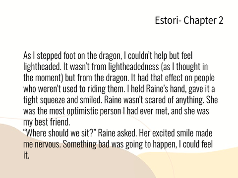 Estori- Chapter 2  (unfinished read instructions)