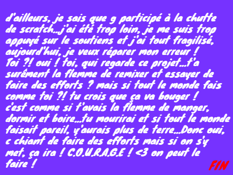 les départs ( remixe et partage au max )  remix