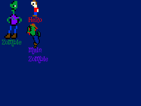 THE HUNT -- Sprites