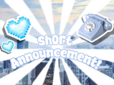 Short Announcement