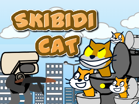 Skibidi Cats | a scratch version skibidi game