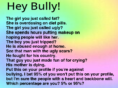 If you are Against Bullying Remix This. remix remix