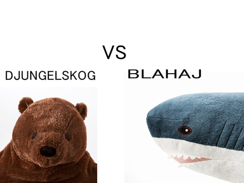 DJUNGELSKOG VS BLAHAJ