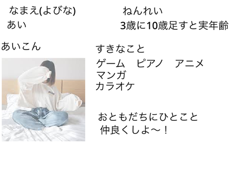自己紹介　とあるスタジオの設定