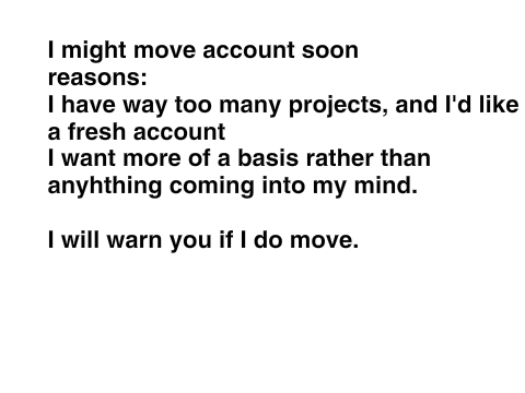 warning