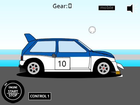 MG Metro 6R4 Driving Simulator