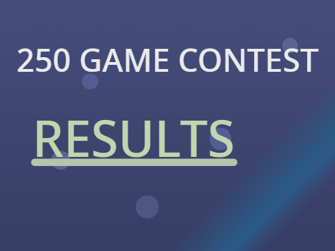 [RESULTS] 250+ Game Contest