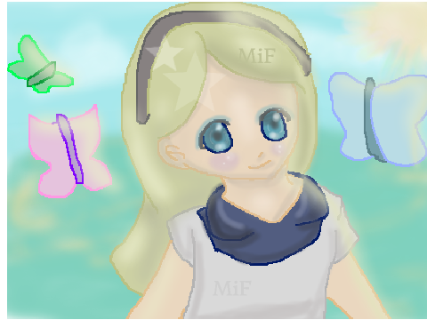 Drawing: Alice in Wonderland