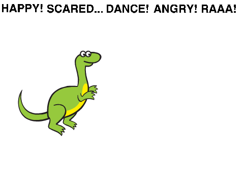 Dino emotions