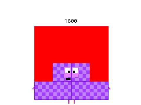 Numberblock 1600