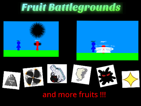 fruit battleground {2 player game}