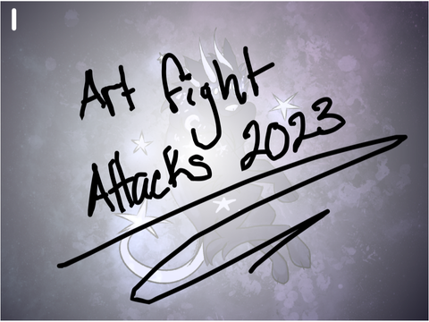 Art Fight Attacks 2023