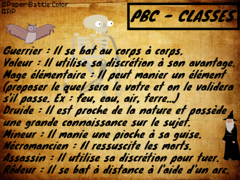 PBC - Classes