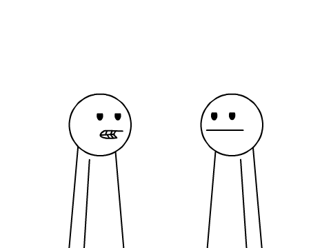Bored stickman