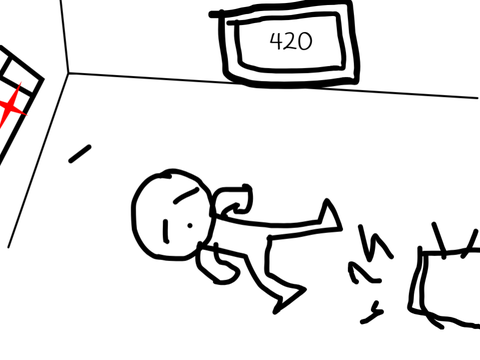 sword guy animated colored & impact frames