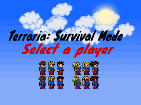 Terraria: Survival Mode (Minigame) v1.1