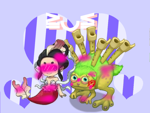 ≧◡≦  Meme// Mermaidyn X Reedling